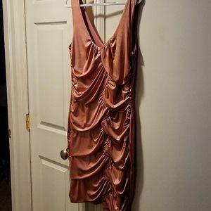 Cute Pink Dress, Torrid, size 14 (size 1 in Torid sizes), pink shinner material.